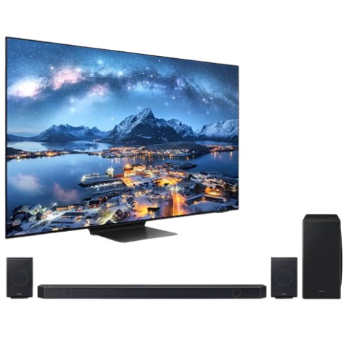 삼성전자 네오QLED KQ75QND800FXKR (스탠드+사운드바, HW-Q930D)_이미지