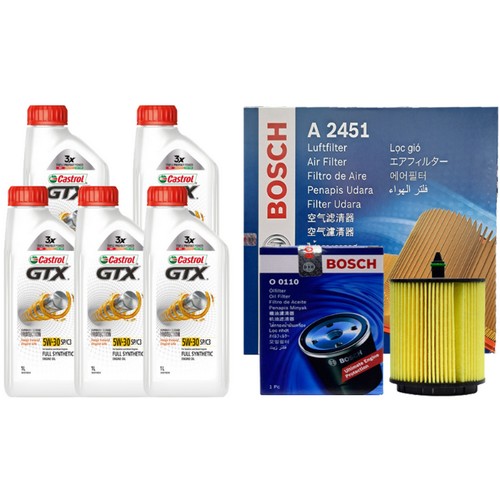 캐스트롤 GTX SP/C3 5W30 5L + 보쉬필터 쉐보레 알페온 2.4 가솔린