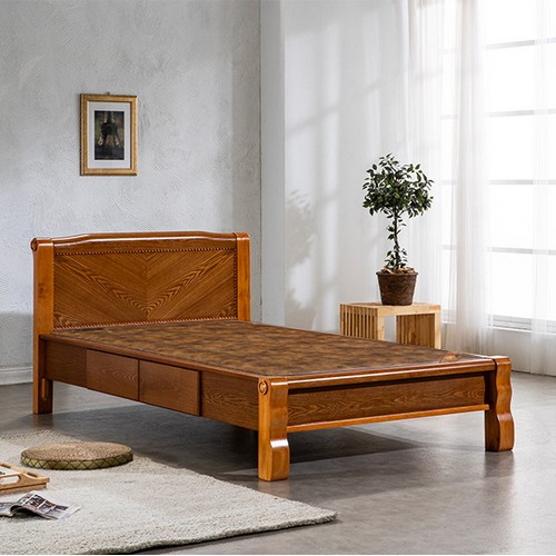 현대의료기 205 V2 서랍 흙침대 SS (황토숯볼)_이미지