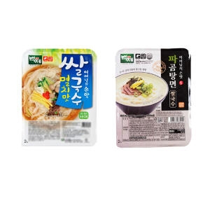 백제 파곰탕면15개 + 멸치맛쌀국수15개_이미지