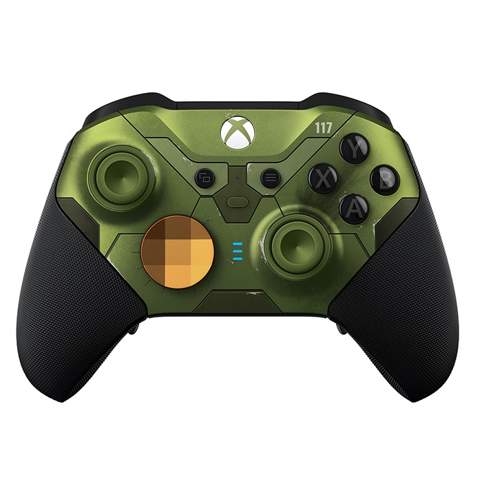 XBOX 엘리트 무선 컨트롤러 시리즈 2 헤일로 인피니트 한정판 정품_이미지