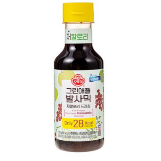 LIGHT&JOY 그린애플발사믹 저칼로리 드레싱 315g (5개)_이미지