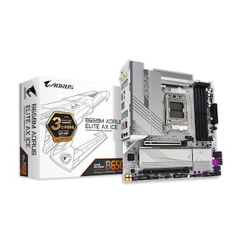 <b>GIGABYTE</b> <b>B650M</b> <b>AORUS</b> <b>ELITE</b> AX ICE 제이씨현