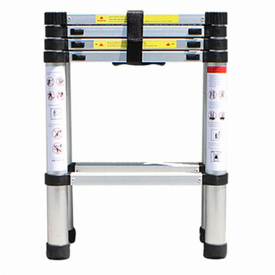 플레이위즈 알루미늄 안테나 사다리 A형 (4단)_이미지