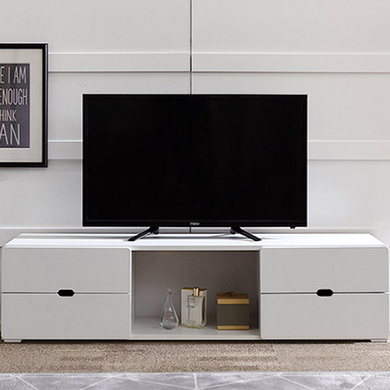 제이디퍼니처 레미 오픈 거실장 1200