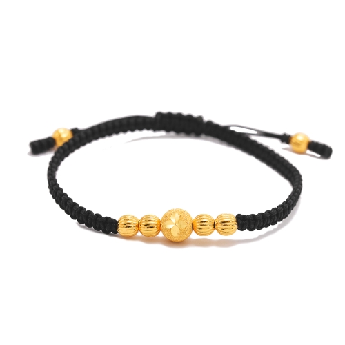 순금 팔찌 매듭 끈 주름 공 꽃 컷팅 3.75g