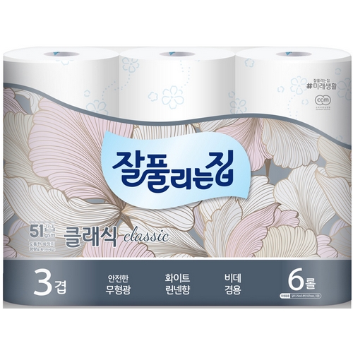 미래생활 잘풀리는집 ㅤ클래식 25m (6롤) *2팩_이미지