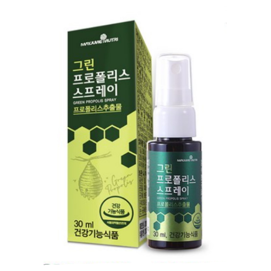 메이준생활건강 메이준뉴트리 그린 프로폴리스 스프레이 30ml (3개)