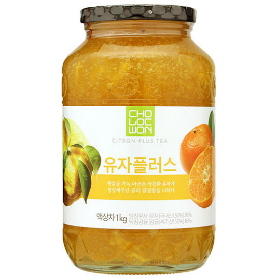초록원 유자플러스 1kg (2개)