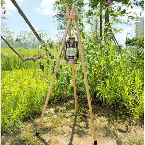 캠핑지구 우드 랜턴걸이