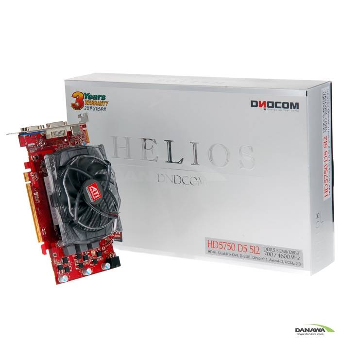 디앤디컴 라데온 HD 5750 HELIOS D5 512MB_이미지