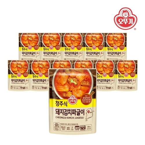 청주식 돼지김치짜글이 1박스 450g