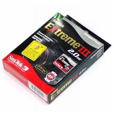 Sandisk CF Extreme III 소이/정품 (2GB)_이미지