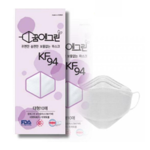 케이마스크 꿈에그린 KF94 대형 (200매)