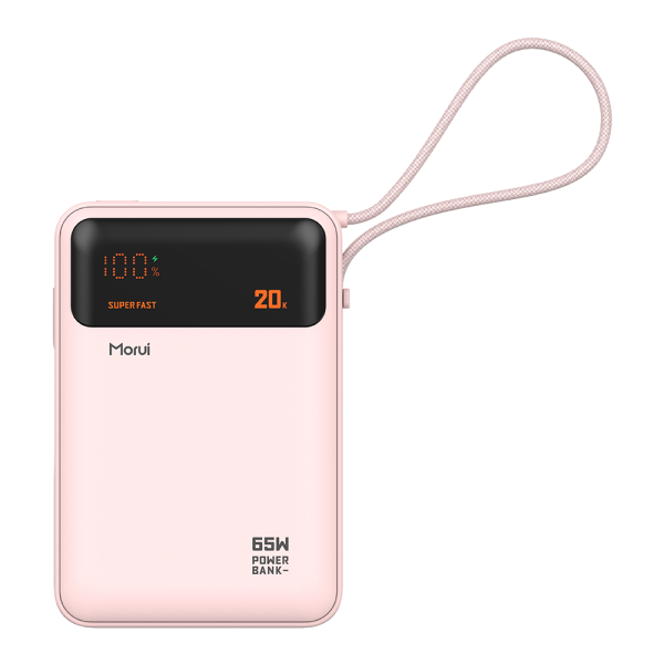 Morui PD PPS 65W 보조배터리 MT-65 20000mAh (핑크)_이미지
