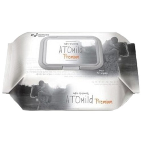 아토마일드 프리미엄 물티슈 캡형 72매 (1팩)_이미지