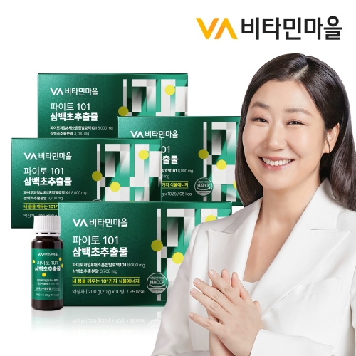 비타민마을 파이토 101 삼백초추출물 20g 10병 (4개)