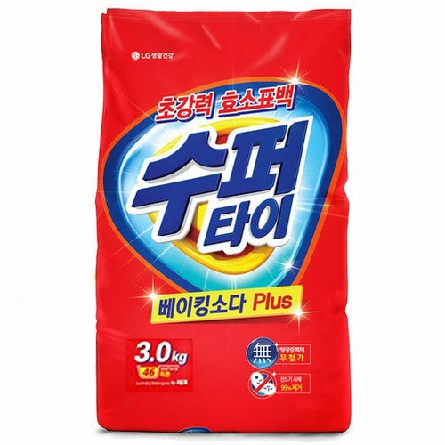 수퍼타이 찬물전용 베이킹소다 플러스 3kg [1개]
