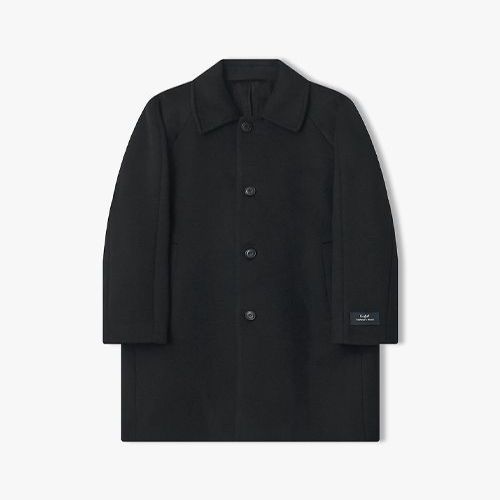 리버클래시 LLW21641 블랙 캐시미어블랜드 비즈니스 맥코트