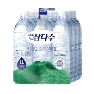 광동제약 제주 삼다수 그린 1L (9개)