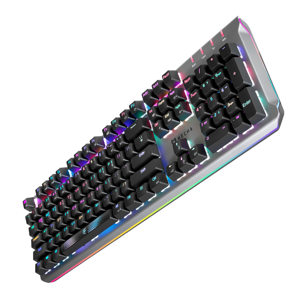 마이크로닉스 메카 ZK2 마닉축 RGB 게이밍 기계식 키보드 (적축)_이미지