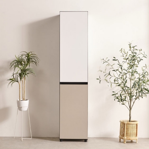 히트가구 F4890 냉장고형 수납장 400