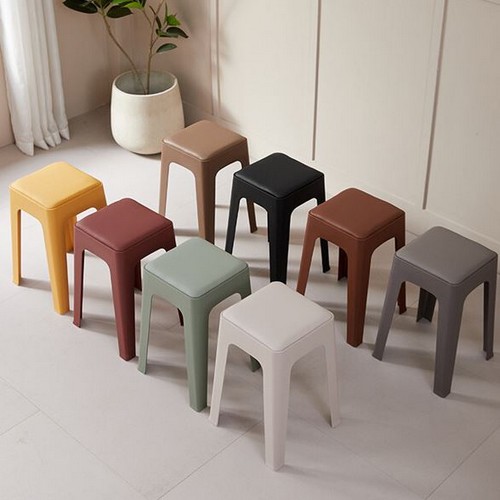 라라하우스 마리엔 사각 쿠션 스툴