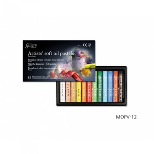 문교 소프트 오일 파스텔 (12색)