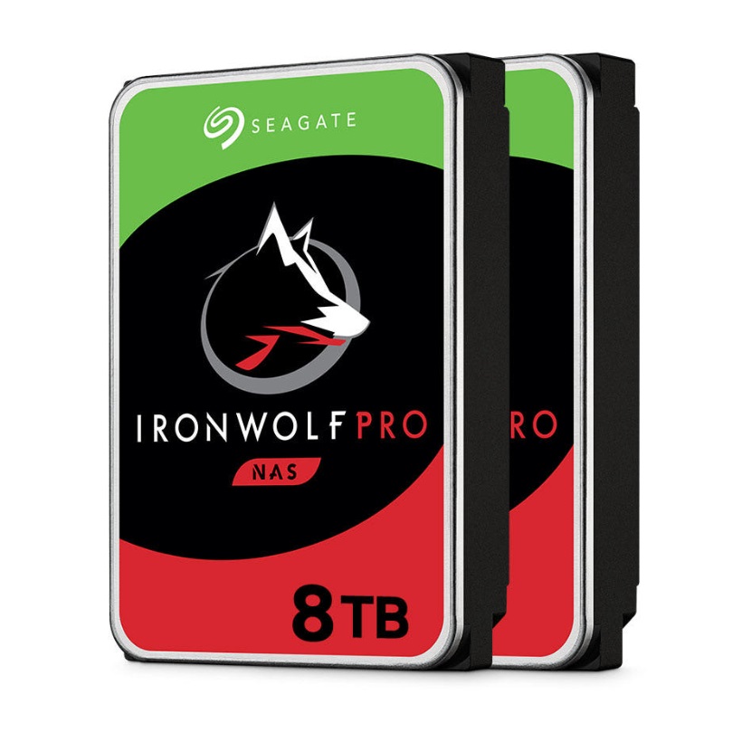 Seagate IronWolf Pro 패키지 7200/256M ST8000NT001 (2x8TB)_이미지