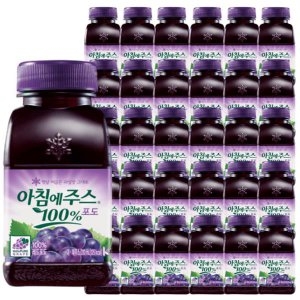 서울우유 아침에주스 포도 210ml (30개)_이미지