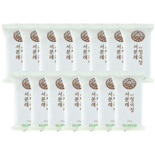 서일농원 서분례 명인 청국장 110g (15개)_이미지