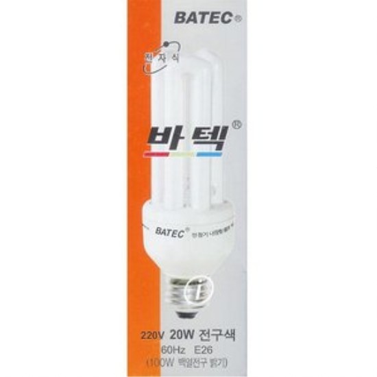 바텍 EL 형광등 주광색 20W
