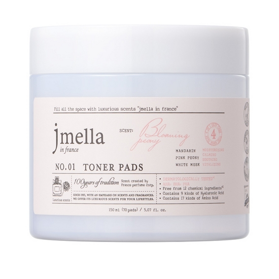 인 프랑스 블루밍피오니 토너 패드 70매