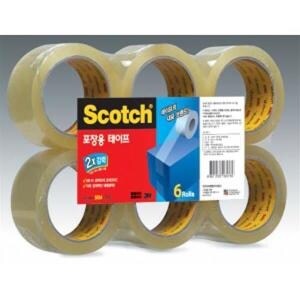 3M 스카치 3615-6 포장용 <b>테이프</b> 48mm x 50m