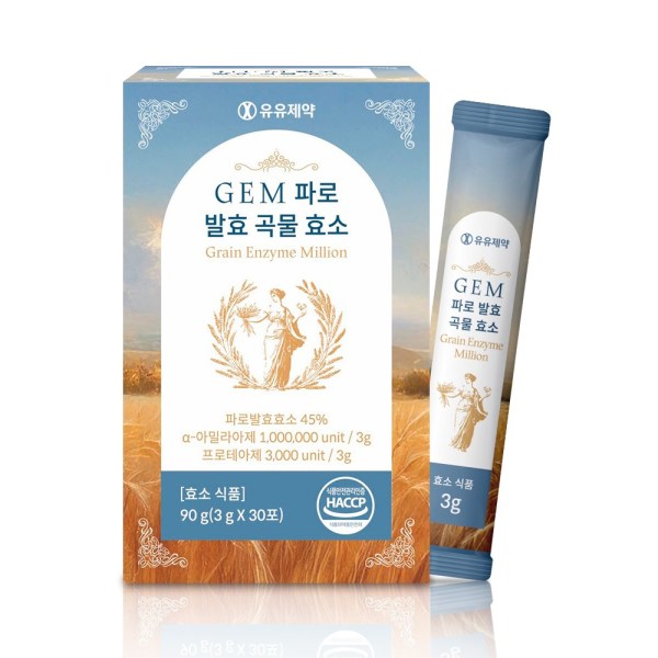 유유제약 GEM 파로효소 30포 (1개)