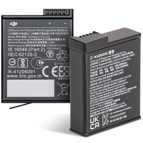 DJI 오즈모 액션4 익스트림 배터리 (정품)_이미지