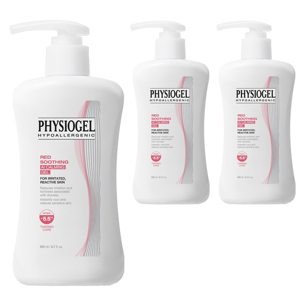 피지오겔 레드 수딩 AI 카밍 젤 200ml (3개)_이미지
