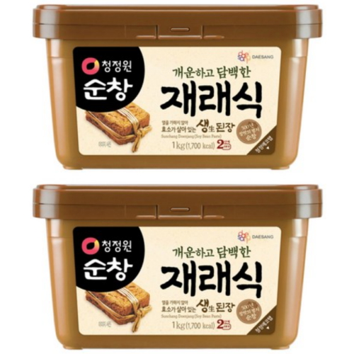 청정원 순창 재래식 생된장 1kg이미지입니다. 누르면 해당 게시물로 새창이동합니다.