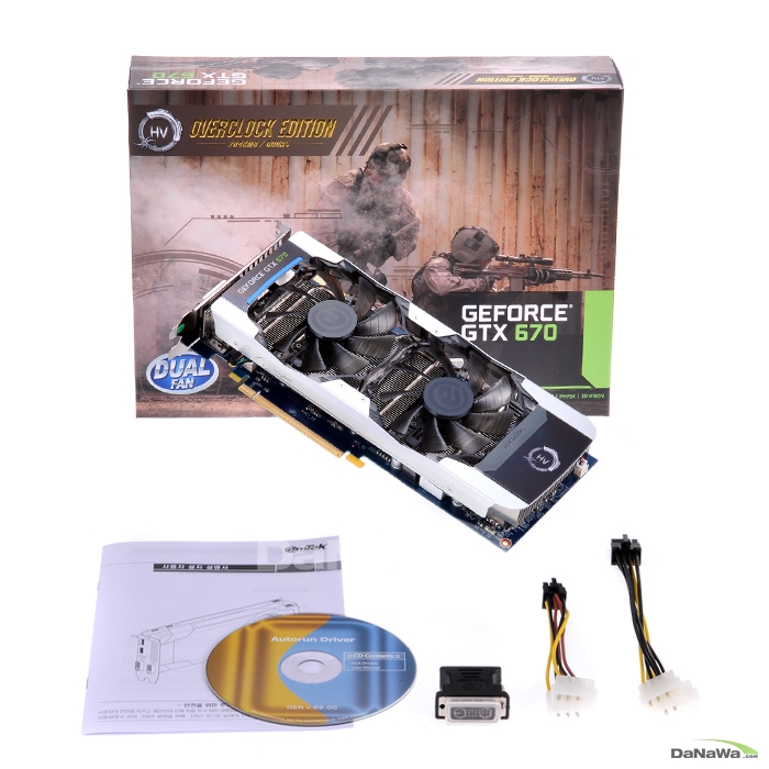이엠텍 HV 지포스 GTX670 OverClock Edition D5 2GB Dual Fan_이미지