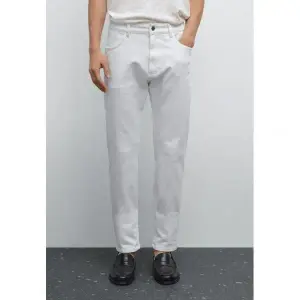 마시모두띠 Massimo Dutti 마시모 두띠 테이퍼드 핏 청바지 화이트 6301605 388857_이미지