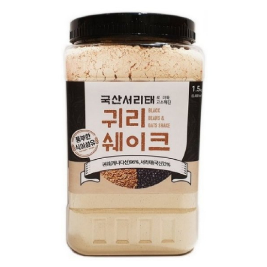 태광선식 국산 서리태 귀리 쉐이크 1.5kg (2개)_이미지