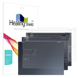 폰트리 힐링쉴드 ASUS 비보북 S 14 플립 TN3402 무광 외부보호필름 (3종 세트)_이미지