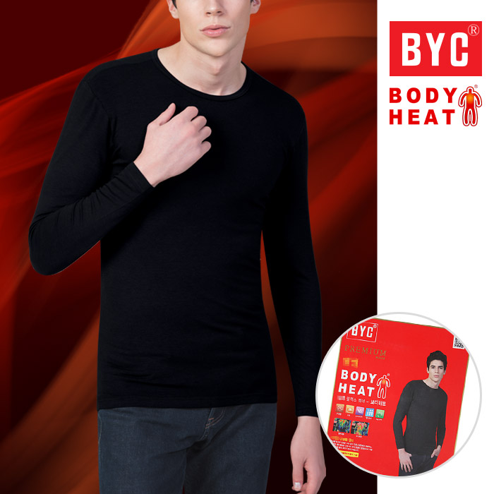 BYC 보디히트 프리미엄 U넥 긴팔 BH102