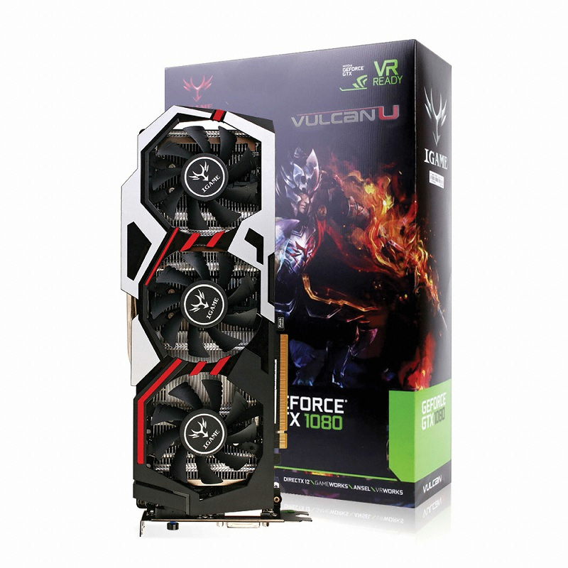 COLORFUL iGame 지포스 GTX1080 VULCAN UT D5X 8GB_이미지