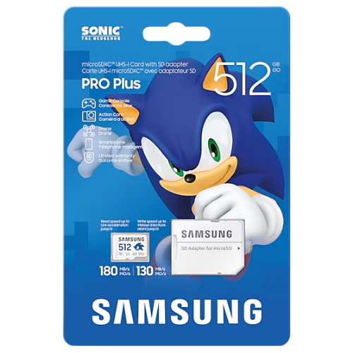 삼성전자 micro SD 소닉 PRO Plus 2025 (512GB)_이미지