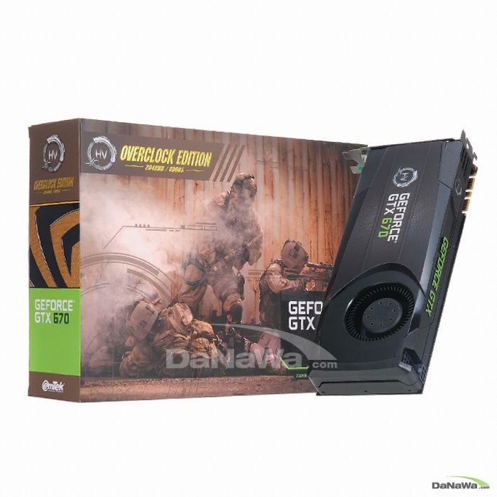 이엠텍 HV 지포스 GTX670 OverClock Edition D5 2GB_이미지