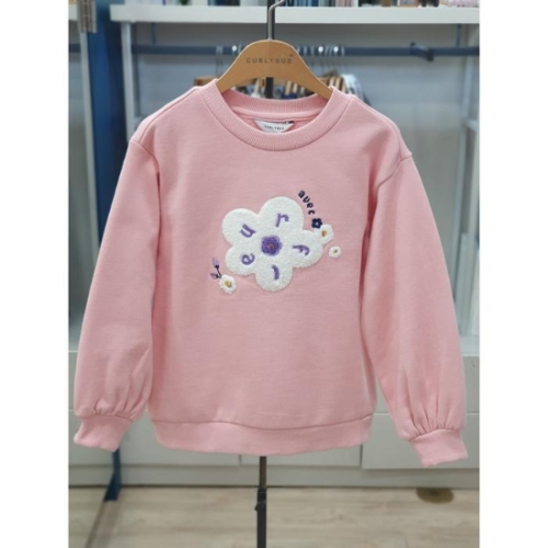 컬리수 아동 윈터플라워 맨투맨 C234TSG08P PI/120