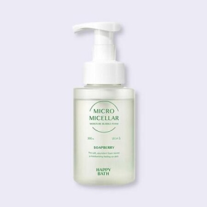 해피바스 마이크로 미셀라 솝베리 버블폼 300ml (8개)_이미지