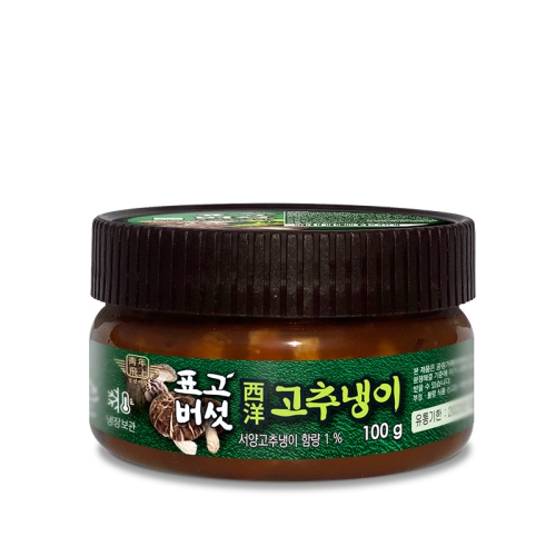 청비 표고버섯고추냉이 100g 100g 1개이미지입니다. 누르면 해당 게시물로 새창이동합니다.