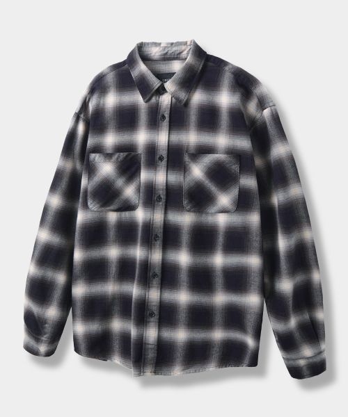 에센셜 DIMITRI BLACK All-Sunday 포켓 셔츠_체크 빈티지 네이비 DBE7SH02VN 114755